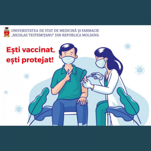 Vaccinarea angajaților gimnaziului ”Steliana Grama”