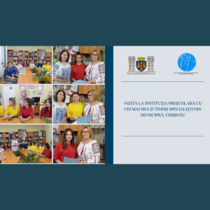 Vizită la instituția preșcolară cu cei mai mulți tineri specialiști din municipiul Chișinău