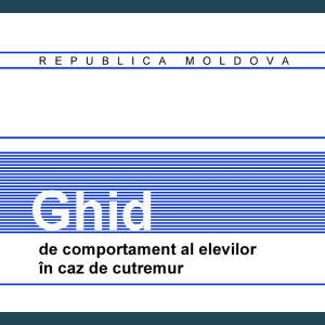 Ghid de comportament al elevilor în caz de cutremur