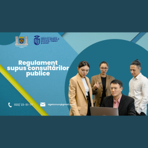 Regulament supus consultărilor publice