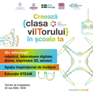 Creează Clasa Viitorului în școala ta